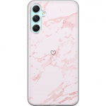 Mobile case for Samsung Galaxy A34 with Pink Heart design