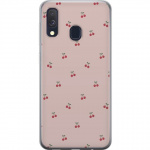 Mobile case for Samsung Galaxy A40 with Cherry design