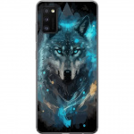 Mobile case for Samsung Galaxy A41 with Wolf design