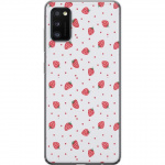 Mobile case for Samsung Galaxy A41 with Strawberries design