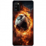 Mobile case for Samsung Galaxy A41 with Football design