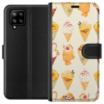 Wallet case for Samsung Galaxy A42 5G with Glassy design