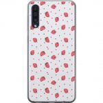 Mobile case for Samsung Galaxy A50 with Strawberries design