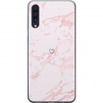 Mobile case for Samsung Galaxy A50 with Pink Heart design
