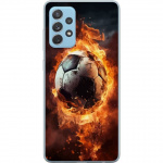 Mobile case for Samsung Galaxy A52 5G with Football design