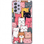 Mobile case for Samsung Galaxy A52s 5G with Cat pattern design