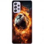 Mobile case for Samsung Galaxy A52s 5G with Football design