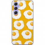 Mobile case for Samsung Galaxy A54 with Fried egg design