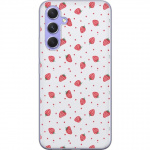 Mobile case for Samsung Galaxy A54 with Strawberries design
