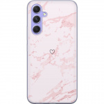 Mobile case for Samsung Galaxy A54 with Pink Heart design