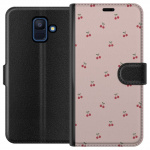 Wallet case for Samsung Galaxy A6 (2018) with Cherry design