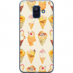 Mobile case for Samsung Galaxy A6 (2018) with Glassy design