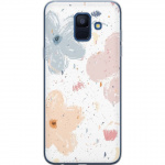 Mobile case for Samsung Galaxy A6 (2018) with Flowers design