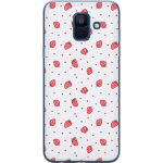 Mobile case for Samsung Galaxy A6 (2018) with Strawberries design