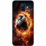 Mobile case for Samsung Galaxy A6 (2018) with Football design