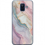 Mobile case for Samsung Galaxy A6 (2018) with Marble design