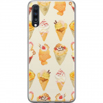 Mobile case for Samsung Galaxy A70 with Glassy design