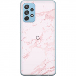 Mobile case for Samsung Galaxy A72 5G with Pink Heart design
