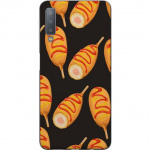 Mobile case for Samsung Galaxy A7 (2018) with Chicken drumstick design