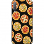 Mobile case for Samsung Galaxy A7 (2018) with Pizza design