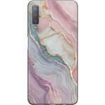 Mobile case for Samsung Galaxy A7 (2018) with Marble design