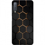 Mobile case for Samsung Galaxy A7 (2018) with Luxurious Pattern design