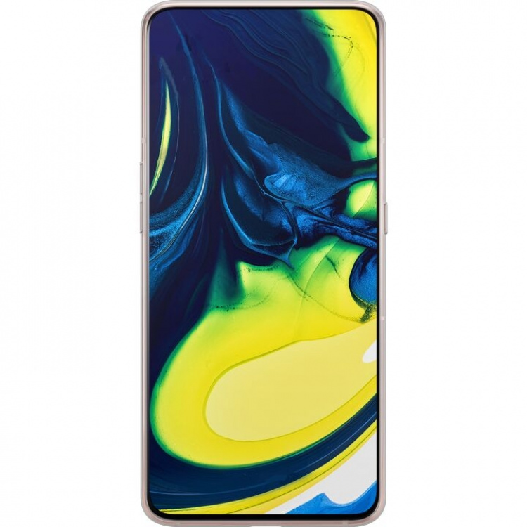 Mobile case for Samsung Galaxy A80 with Cherry design