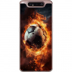 Mobile case for Samsung Galaxy A80 with Football design