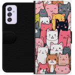 Wallet case for Samsung Galaxy A82 5G with Cat pattern design