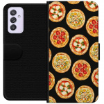 Wallet case for Samsung Galaxy A82 5G with Pizza design