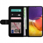 Wallet case for Samsung Galaxy A82 5G with Gold shine design