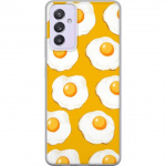 Mobile case for Samsung Galaxy A82 5G with Fried egg design