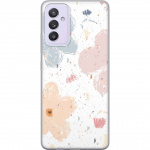 Mobile case for Samsung Galaxy A82 5G with Flowers design