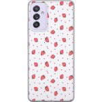 Mobile case for Samsung Galaxy A82 5G with Strawberries design