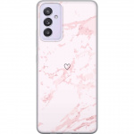 Mobile case for Samsung Galaxy A82 5G with Pink Heart design