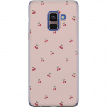 Mobile case for Samsung Galaxy A8 (2018) with Cherry design