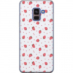 Mobile case for Samsung Galaxy A8 (2018) with Strawberries design