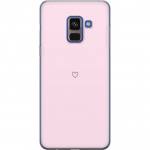 Mobile case for Samsung Galaxy A8 (2018) with Heart design