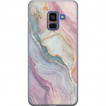 Mobile case for Samsung Galaxy A8 (2018) with Marble design