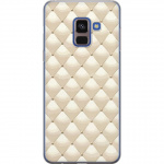 Mobile case for Samsung Galaxy A8 (2018) with Gold shine design