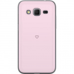 Mobile case for Samsung Galaxy Core Prime with Heart design