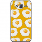Mobile case for Samsung Galaxy J5 with Fried egg design
