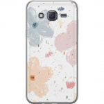 Mobile case for Samsung Galaxy J5 with Flowers design
