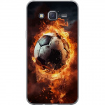 Mobile case for Samsung Galaxy J5 with Football design