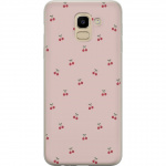 Mobile case for Samsung Galaxy J6 with Cherry design