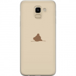 Mobile case for Samsung Galaxy J6 with Nalle design