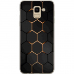 Mobile case for Samsung Galaxy J6 with Luxurious Pattern design