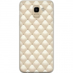 Mobile case for Samsung Galaxy J6 with Gold shine design