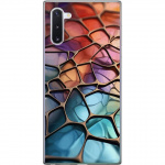 Mobile case for Samsung Galaxy Note10 with Metallic pattern design