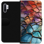 Wallet case for Samsung Galaxy Note10+ with Metallic pattern design